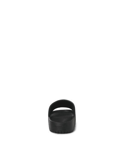 Jack & Jones Ripple Moulded Slider Slippers Anthracite - Herresko 40-52 - Herresko i store størrelser