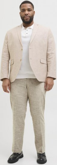 Jack & Jones Riviera Dress pants Beige - Jeans og bukser - Store Bukser og Store Jeans