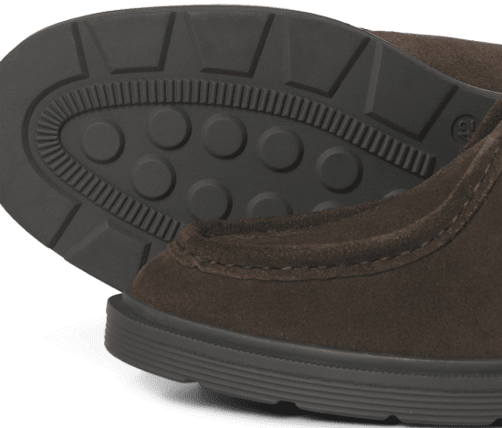 Jack & Jones Austin Suede Moc Brown Stone - Herresko 40-52 - 