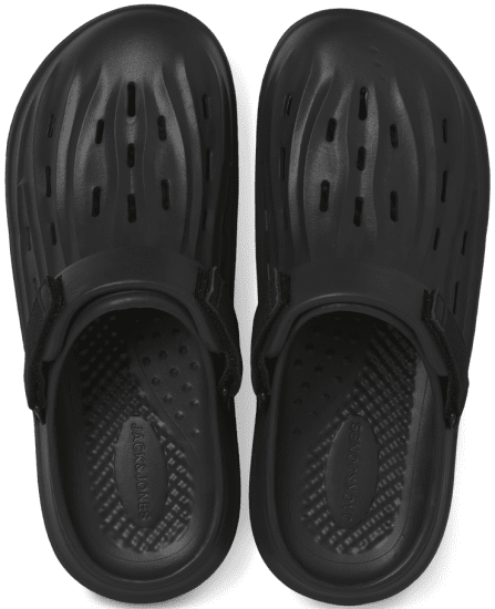 Jack & Jones Vincent Moulded Mules Black - Herresko 40-52 - 