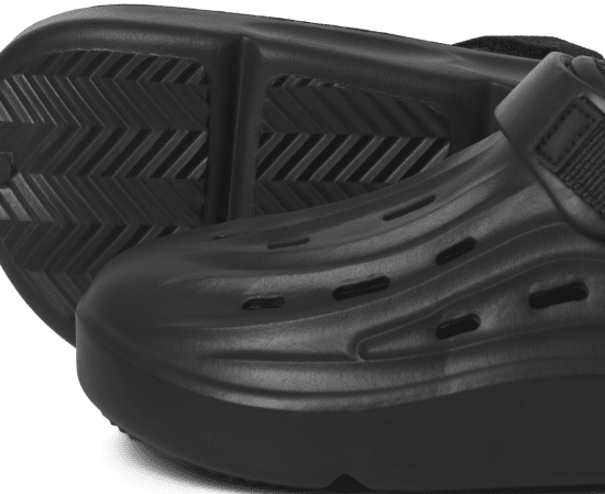 Jack & Jones Vincent Moulded Mules Black - Herresko 40-52 - 