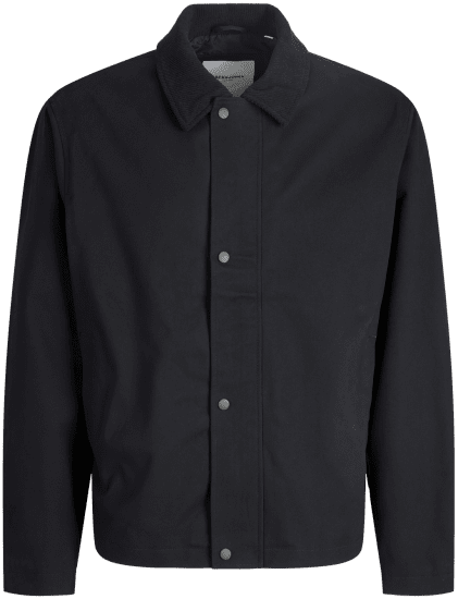 Jack & Jones Graham Worker Jacket Black - Jakker - Store jakker - 2XL-12XL