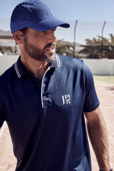 JP1880 QuickDry ProLine Tennis Polo Shirt Dark Blue - Sportsklær & turklær - Sportsklær till herre i store størrelser