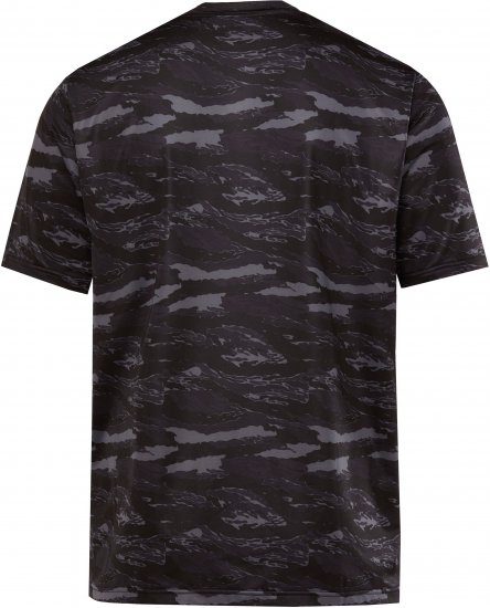 JP1880 QuickDry Graphic Print Tennis T-Shirt Black - Sportsklær & turklær - Sportsklær till herre i store størrelser