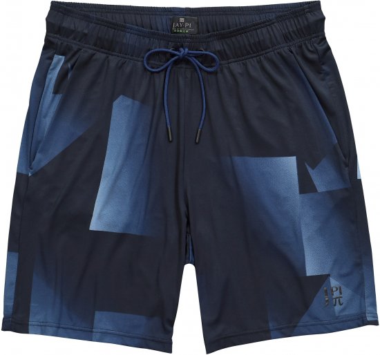 JP1880 FLEXNAMIC® GeoMotion Tennis Shorts Dark Blue - Sportsklær & turklær - Sportsklær till herre i store størrelser