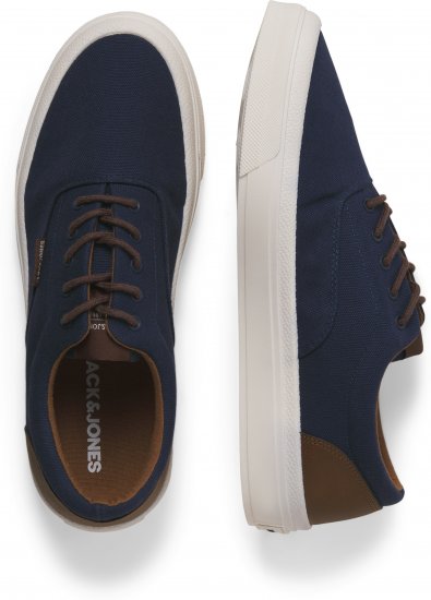 Jack & Jones Lington Canvas Sneakers Navy Blazer - Herresko 40-52 - 