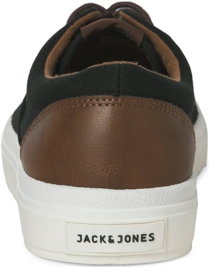 Jack & Jones Lington Canvas Sneakers Black - Herresko 40-52 - 