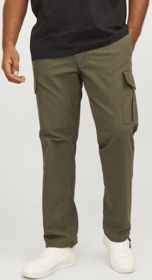 Jack & Jones KANE BARKLEY Cargopants Khaki - Jeans og bukser - Store Bukser og Store Jeans