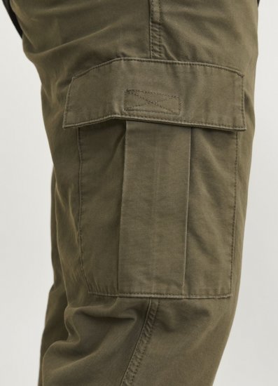 Jack & Jones KANE BARKLEY Cargopants Khaki - Jeans og bukser - Store Bukser og Store Jeans