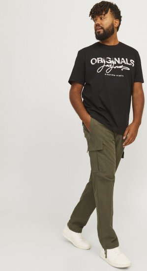 Jack & Jones KANE BARKLEY Cargopants Khaki - Jeans og bukser - Store Bukser og Store Jeans