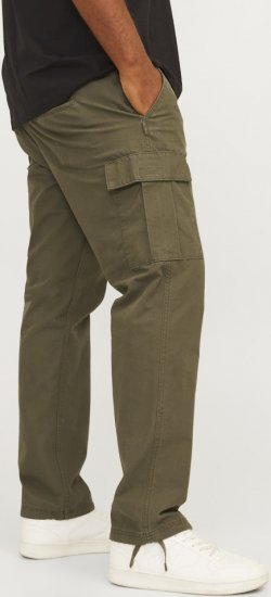 Jack & Jones KANE BARKLEY Cargopants Khaki - Jeans og bukser - Store Bukser og Store Jeans