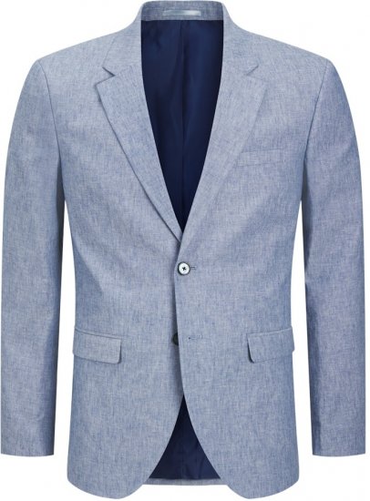 Jack & Jones Riviera Blazer Nautical Blue - Dresser og blazere - Dresser i store størrelser