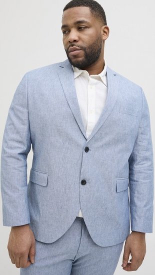 Jack & Jones Riviera Blazer Nautical Blue - Dresser og blazere - Dresser i store størrelser