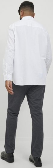 Jack & Jones Marco Cooper Chino Pants Dark Grey Melange - Jeans og bukser - Store Bukser og Store Jeans