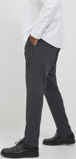 Jack & Jones Marco Cooper Chino Pants Dark Grey Melange - Jeans og bukser - Store Bukser og Store Jeans