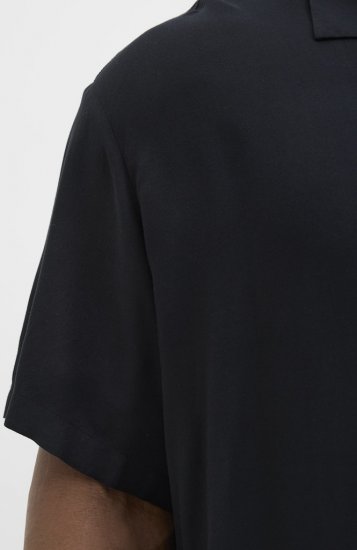 Jack & Jones Jeff Resort Shirt Black - Skjorter - Store skjorter - 2XL-8XL