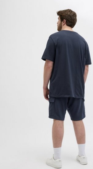 Jack & Jones Hudson Crew Neck T-Shirt Navy - T-skjorter - Store T-skjorter - 2XL-14XL