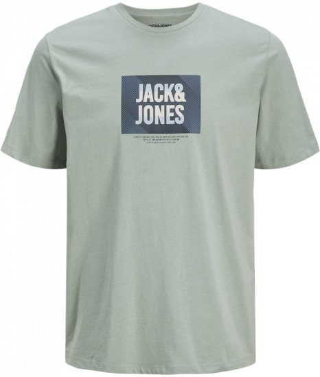 Jack & Jones Hudson Crew Neck T-Shirt Iceberg Green - T-skjorter - Store T-skjorter - 2XL-14XL