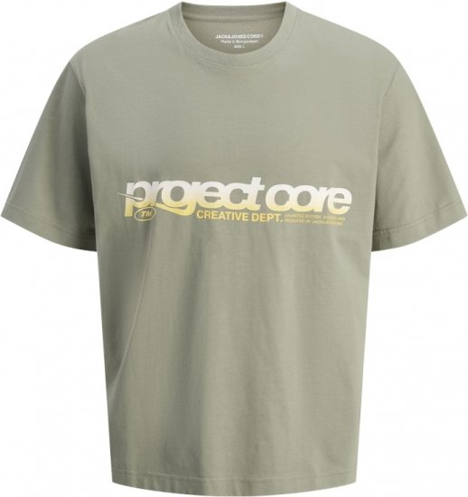 Jack & Jones Project Core Loose Fit Summer T-Shirt Light Grey - T-skjorter - Store T-skjorter - 2XL-14XL