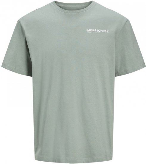 Jack & Jones Hawaii Crew Neck T-Shirt Iceberg Green - T-skjorter - Store T-skjorter - 2XL-14XL