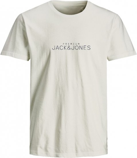 Jack & Jones Lavance Crew Neck T-Shirt White - T-skjorter - Store T-skjorter - 2XL-14XL