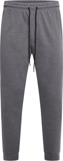 Kam Jeans 240 Textured Interlock Jog Pants Charcoal - Sweatbukser og-shorts - Sweatbukser og Sweatshorts 2XL-12XL