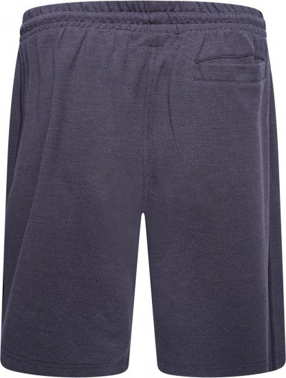 Kam Jeans 3317 Textured Interlock Shorts Indigo - Sweatbukser og-shorts - Sweatbukser og Sweatshorts 2XL-12XL