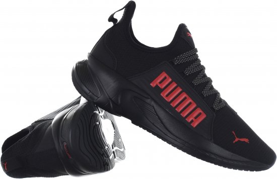 Puma Softride Premier Slip-On Sneakers Black - Herresko 40-52 - Herresko i store størrelser