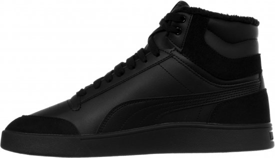 Puma Shuffle Mid Fur Shoes Black - Herresko 40-52 - 