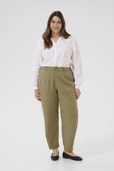 Kaffe Curve Nana Langermet skjorte Hvit - Bluser & tunikaer - 