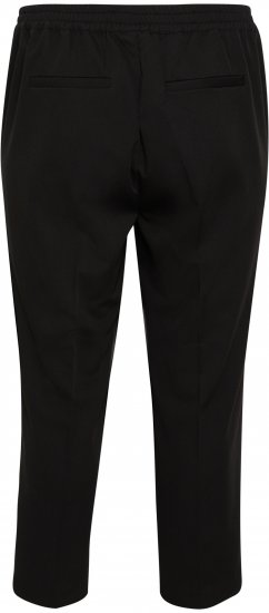 Kaffe Curve Sakira Cropped-bukser Svart - Jeans & Bukser i Store Størrelser – Plus Size - 