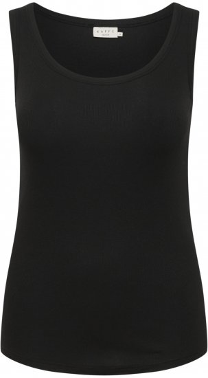Kaffe Curve Carina Singlet Svart - T-skjorter - 