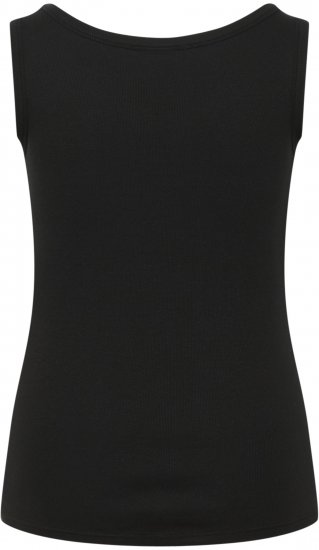 Kaffe Curve Carina Singlet Svart - T-skjorter - 