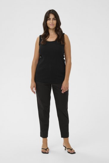 Kaffe Curve Carina Singlet Svart - T-skjorter - 