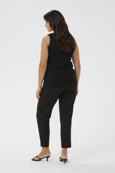 Kaffe Curve Carina Singlet Svart - T-skjorter - 