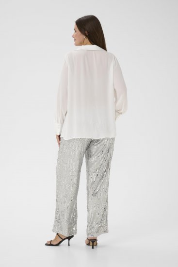 Kaffe Curve Gina Shirt White - Skjorter - 