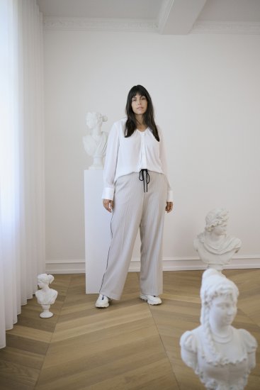 Kaffe Curve Gina Shirt White - Skjorter - 