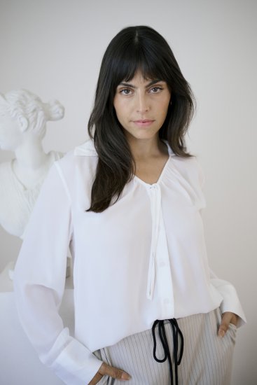 Kaffe Curve Gina Shirt White - Skjorter - 