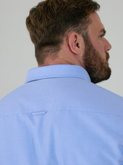 D555 Richard Langermet Oxfordskjorte TALL Lyseblå - TALL skjorter - 