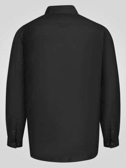 D555 Richard Langermet Oxfordskjorte TALL Svart - TALL skjorter - 