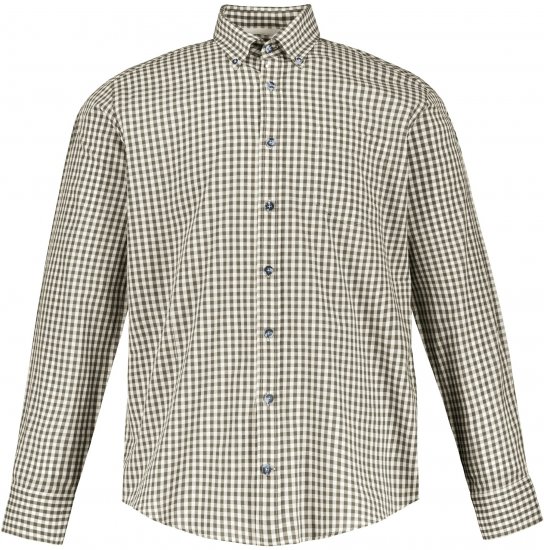 JP1880 Shirt Checked Traditional Long Sleeve Olive Green - Festklær - Festklær – For å feire stilfullt og komfortabelt