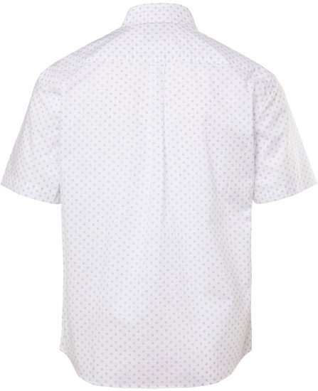 JP1880 Business Modern Fit Short Sleeve Shirt TALL Off-White - TALL skjorter - 