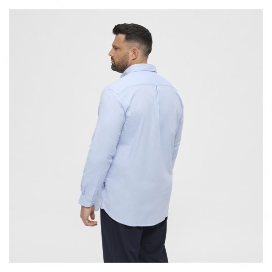 North Latitude Oxford Shirt Light Blue - Skjorter - Store skjorter - 2XL-8XL