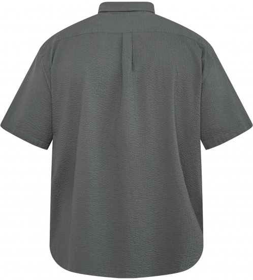 North Latitude 61306 Kortermet Skjortejakke Mørkgrønn - Skjorter - Store skjorter - 2XL-8XL