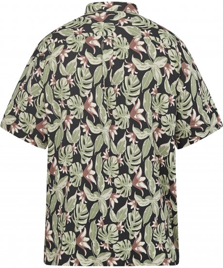 North Latitude 61357 All-Over Print Viskoseskjorte Svart - Skjorter - Store skjorter - 2XL-8XL