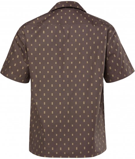JP1880 Boxy Cuba Short Sleeve Shirt Brown - Skjorter - Store skjorter - 2XL-8XL