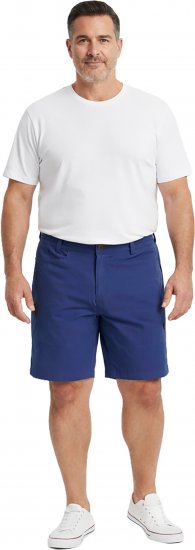Dobsom Nebraska Korte Bukser Blå - Shorts - Store shorts - W40-W60
