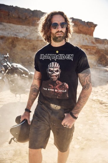 JP1880 Leather Shorts Cargo Pockets Lamb Nappa Leather Black - Shorts - Store shorts - W40-W60