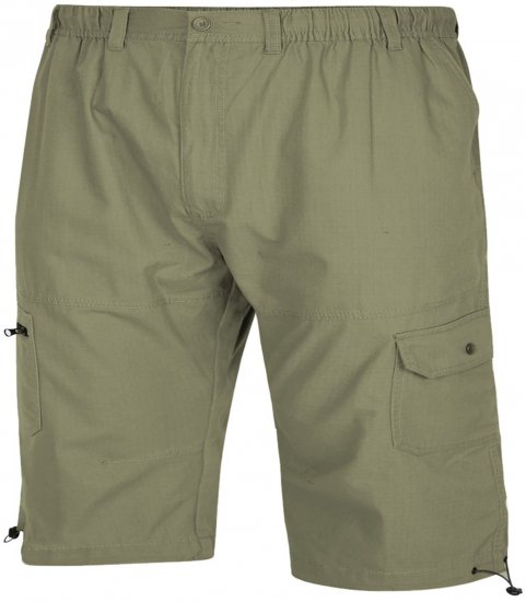 Espionage TR055 3/4 Cropped with Mult Pocket Trousers Light Khaki - Shorts - Store shorts - W40-W60