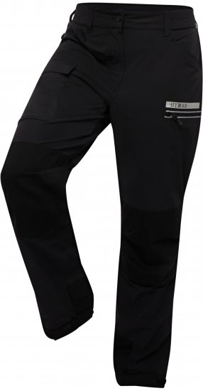 Ulla Popken HYPRAR Multifunctional Durable Inset Trekking Pants Black - Jeans & Bukser i Store Størrelser – Plus Size - Jeans og bukser, EU 42-70
